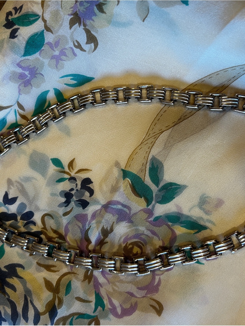Sterling Silver Link - Silver Women's Jewelry Nina Ricci vintage